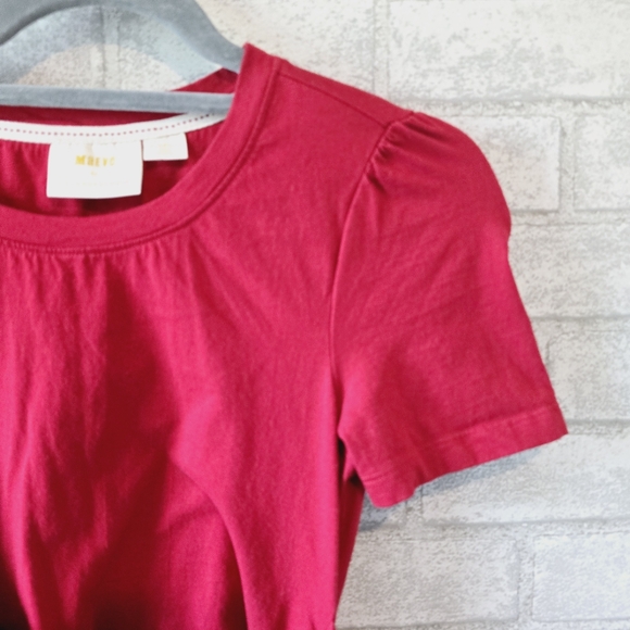 Anthro. Maeve Cotton Tee - Picture 2 of 8